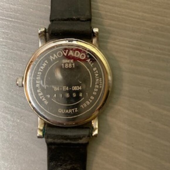 NIB! Movado Muesum Ladies’ Leather Strap Watch Movado Women main image 2